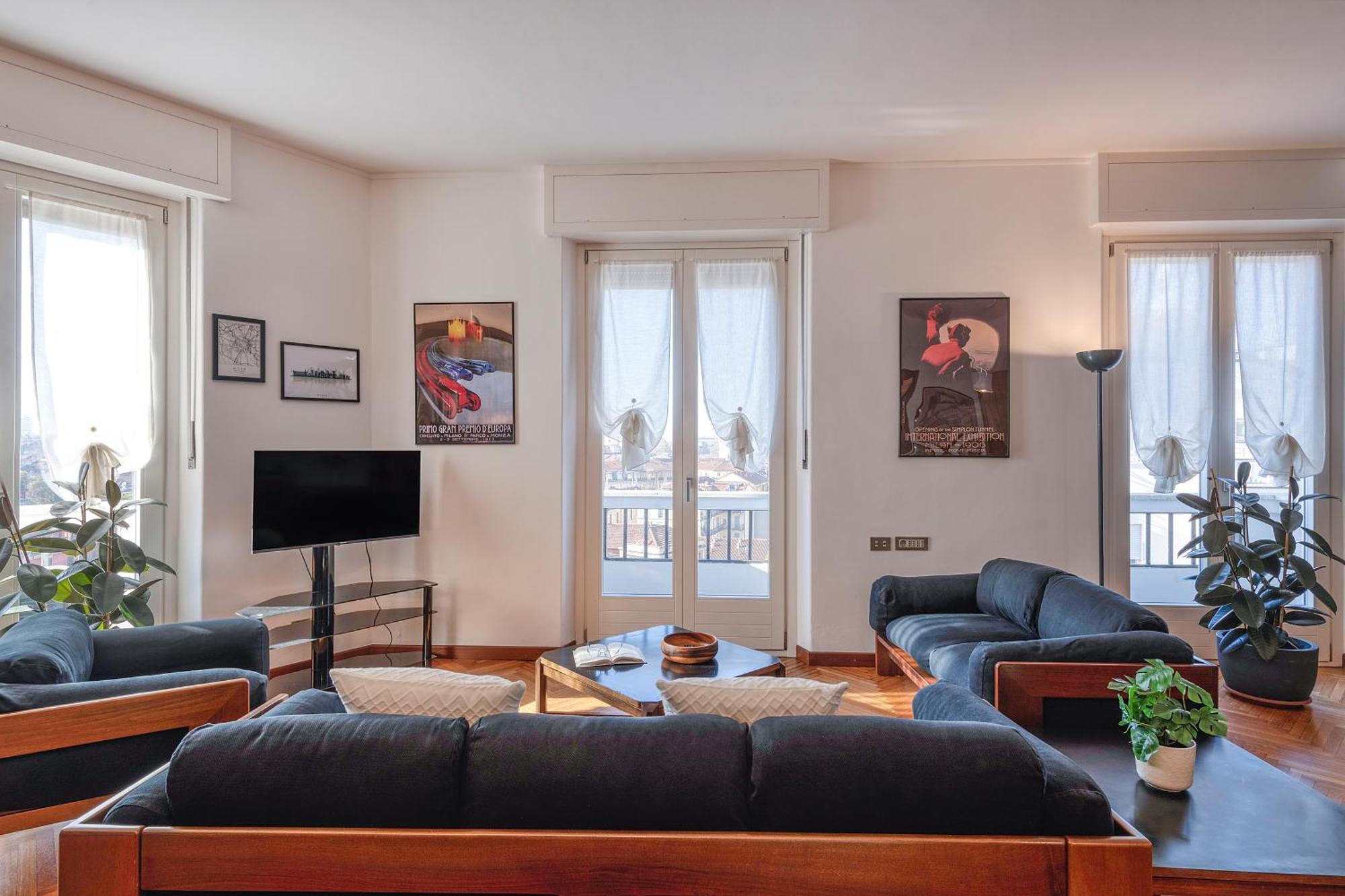 Appartement Otto Novembre, 3 Ampio Ed Elegante Con Vista Milan