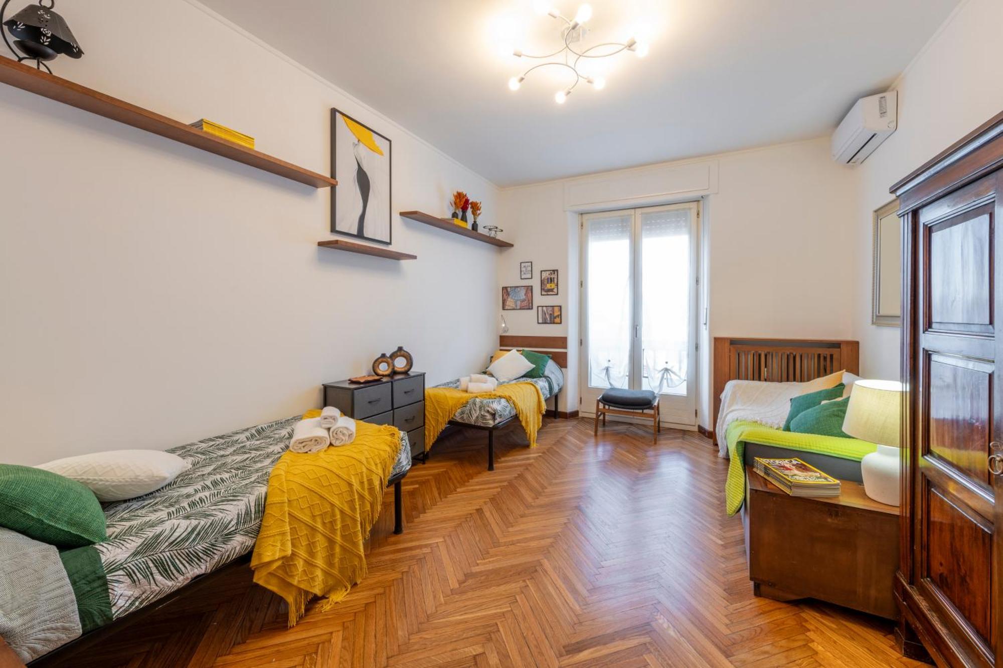 Otto Novembre, 3 Ampio Ed Elegante Con Vista Appartement