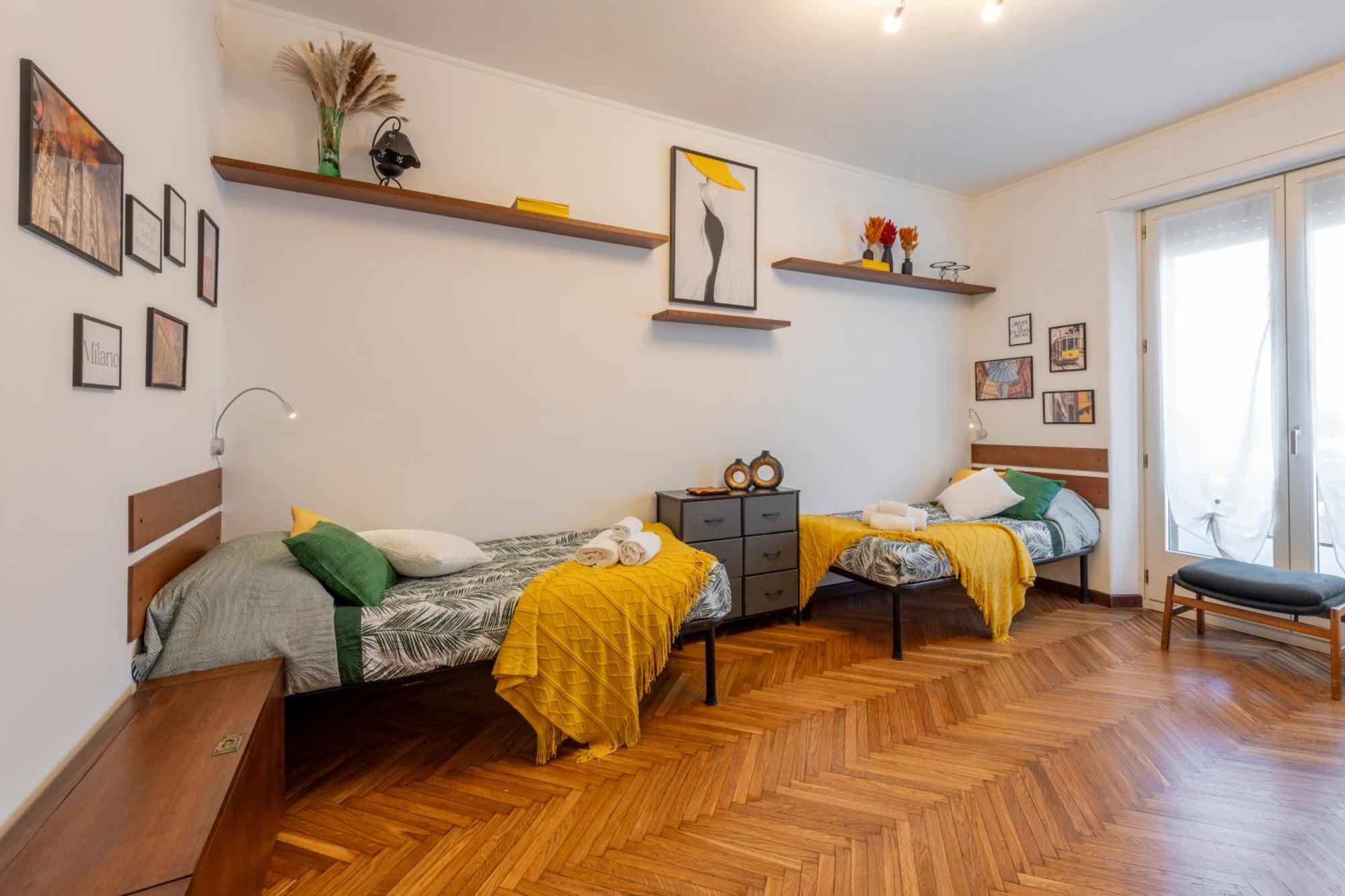 Otto Novembre, 3 Ampio Ed Elegante Con Vista Appartement *